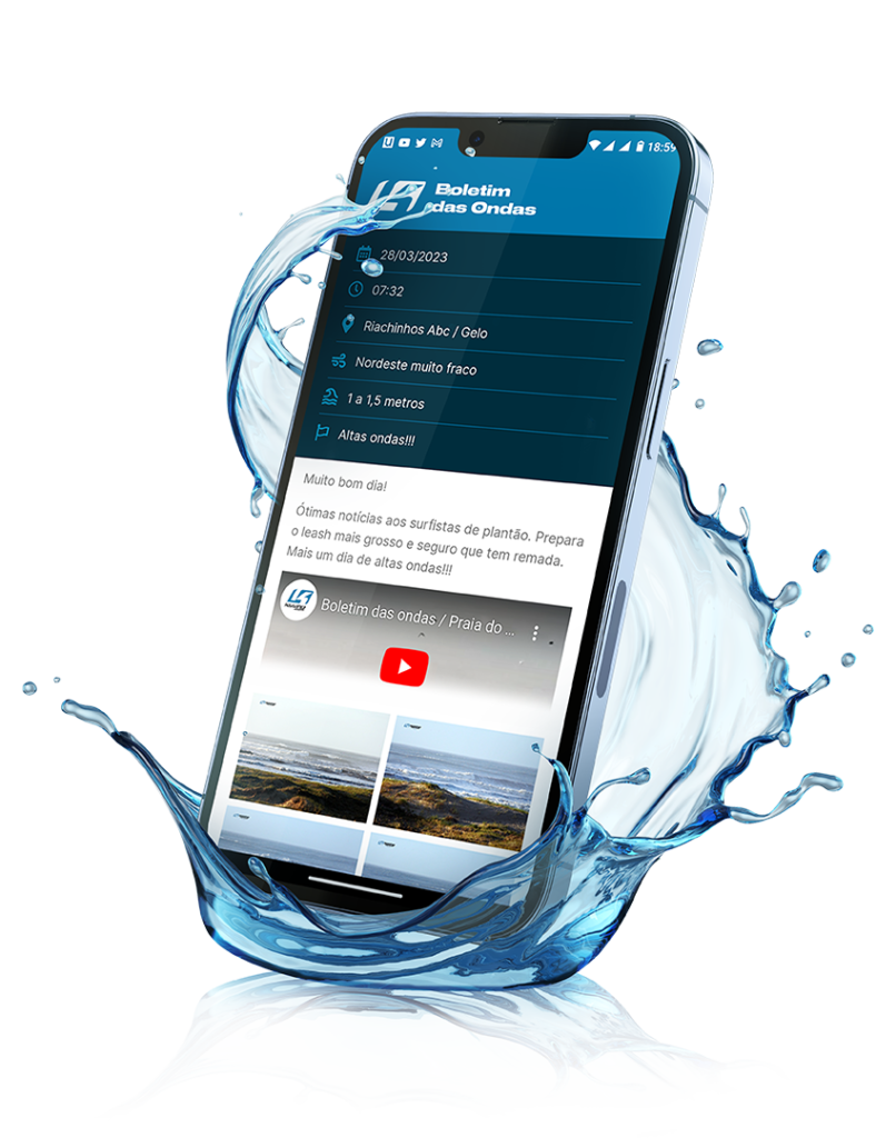 Divulgação App Boletim das Ondas
